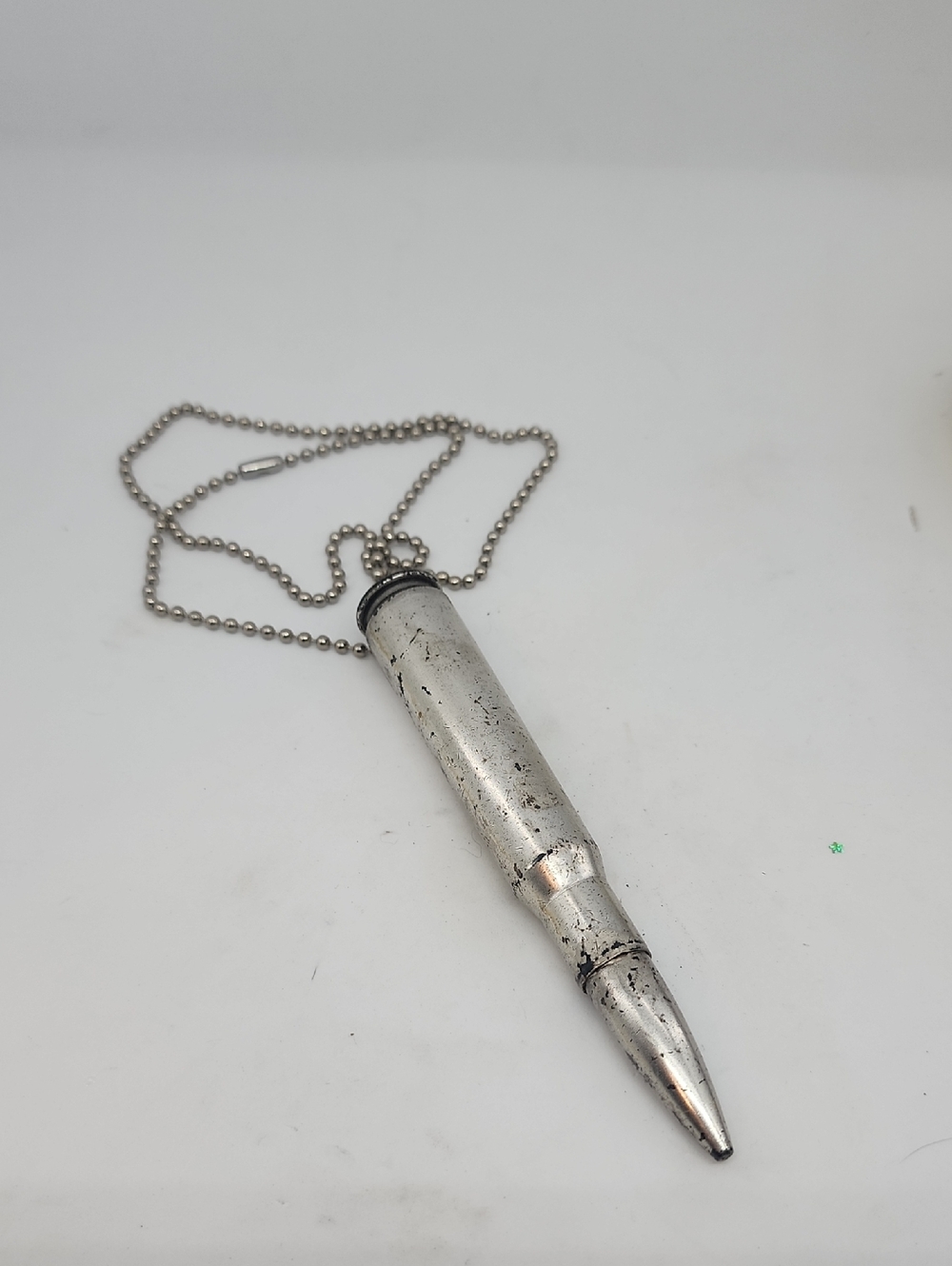 BULLET NECKLACE 50CAL Silver